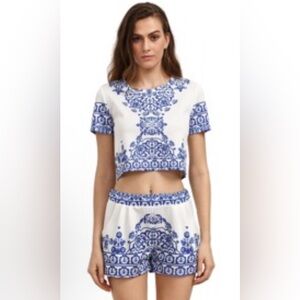 SHEIN Two Piece Floral Set